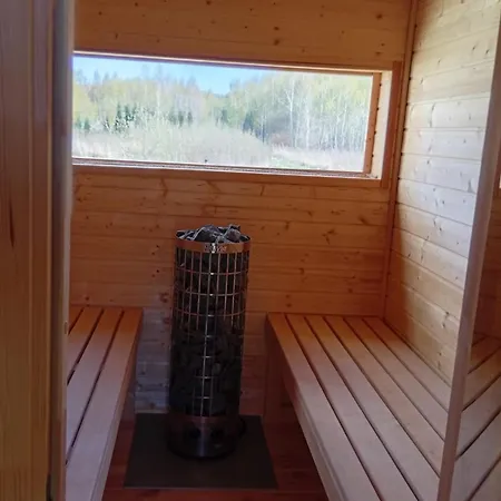 Деревянный коттедж Happy Z Sauna Podamirowo